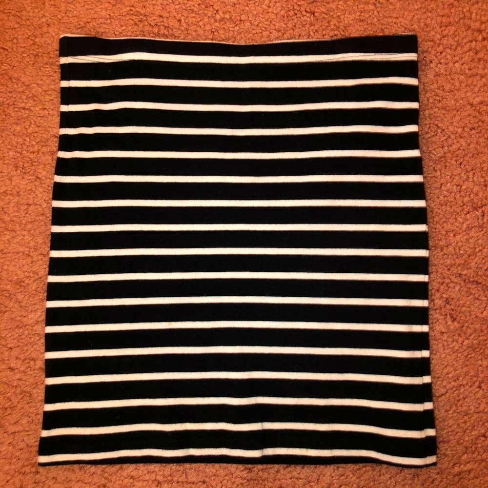Forever 21 Striped Pencil Skirt